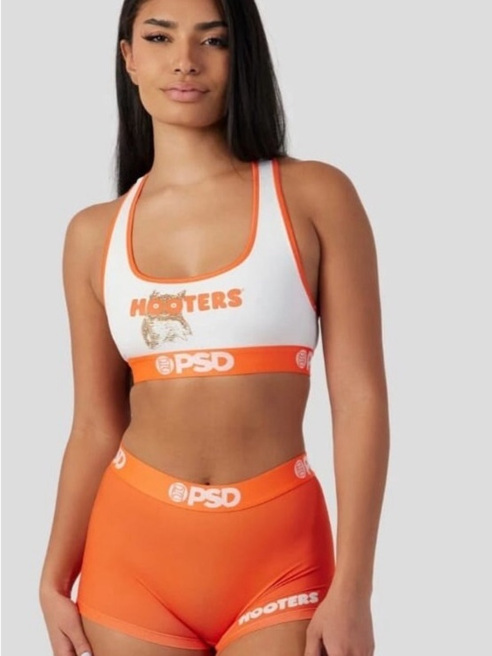 PSD Hooters Sports Bra and Boy Short